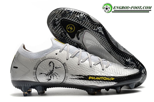 Nike Chaussures de Foot Phantom Scorpion Elite FG Argent