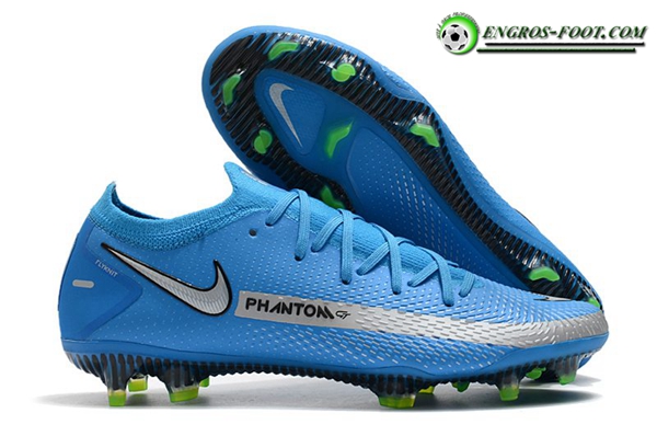 Nike Chaussures de Foot Phantom GT Elite FG Bleu