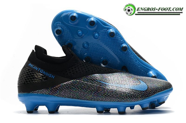 Nike Chaussures de Foot Phantom VSN 2 Elite DF AG-PRO Bleu