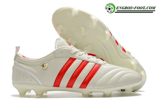 Adidas Chaussures de Foot Adipure FG Blanc