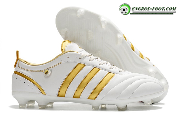 Adidas Chaussures de Foot Adipure FG Blanc