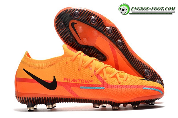 Nike Chaussures de Foot Phantom GT Elite AG-PRO Orange