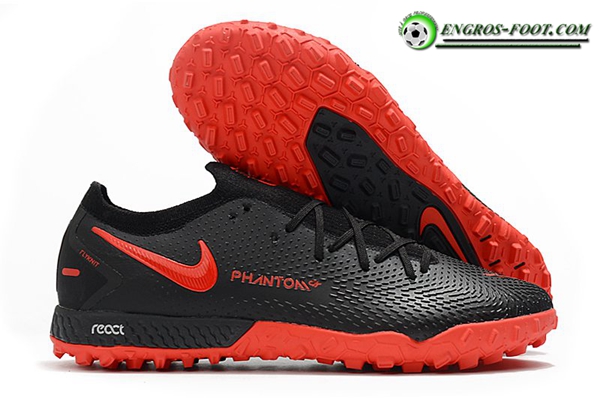 Nike Chaussures de Foot Phantom GT Pro TF Noir