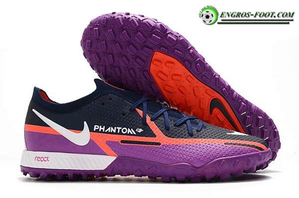 Nike Chaussures de Foot Phantom GT Pro TF Pourpre