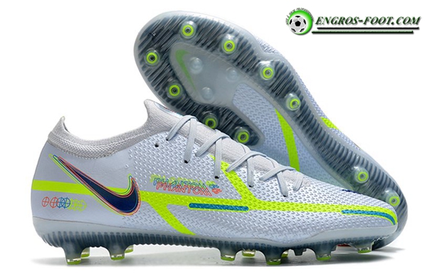 Nike Chaussures de Foot Phantom GT Elite AG-PRO Blanc