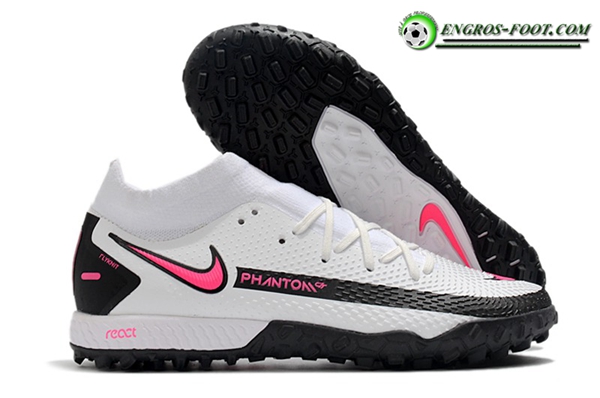 Nike Chaussures de Foot Phantom GT Pro TF Blanc