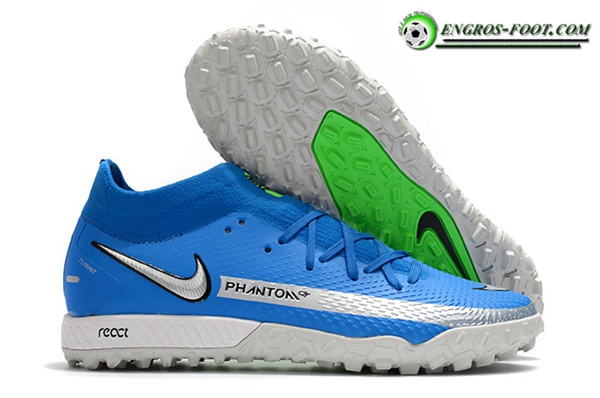 Nike Chaussures de Foot Phantom GT Pro TF Bleu