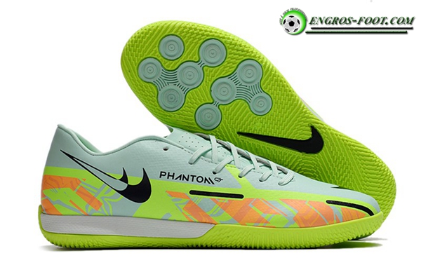 Nike Chaussures de Foot React Phantom GT2 Pro IC Vert