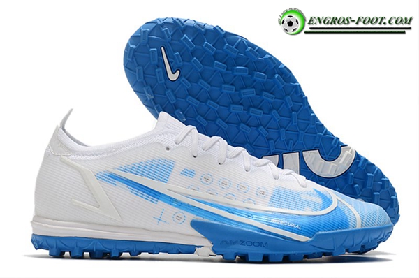 Nike Chaussures de Foot Vapor 14 Elite TF Blanc