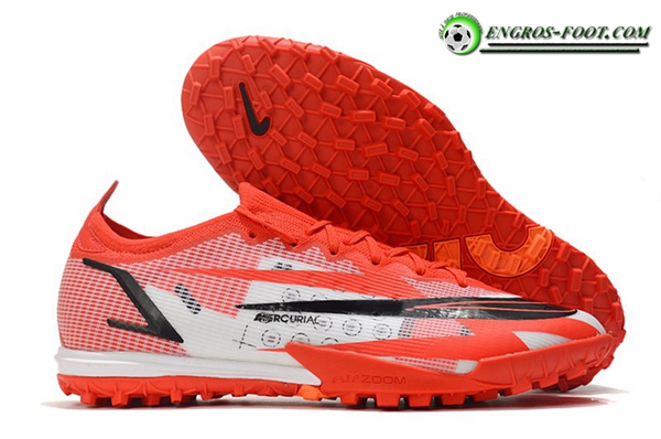 Nike Chaussures de Foot Vapor 14 Elite TF Rouge