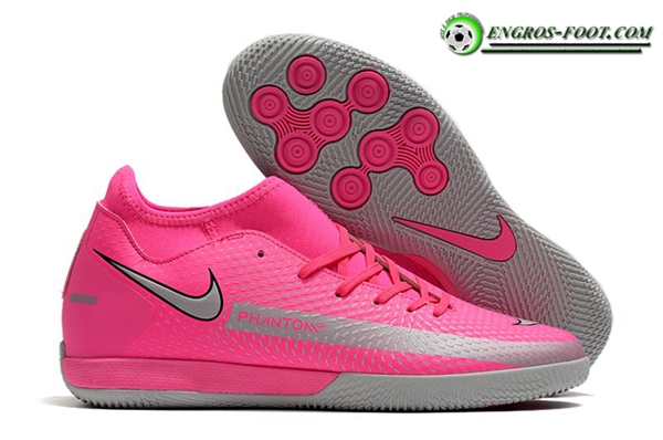 Nike Chaussures de Foot Phantom GT Academy Dynamic Fit IC Rose