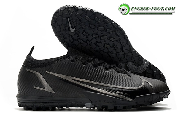 Nike Chaussures de Foot Vapor 14 Elite TF Noir