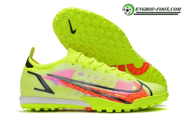 Nike Chaussures de Foot Vapor 14 Elite TF Vert