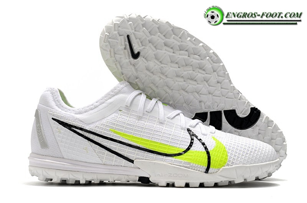 Nike Chaussures de Foot Zoom Vapor 14 Pro TF Blanc