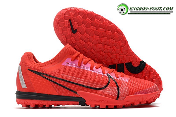 Nike Chaussures de Foot Zoom Vapor 14 Pro TF Rouge