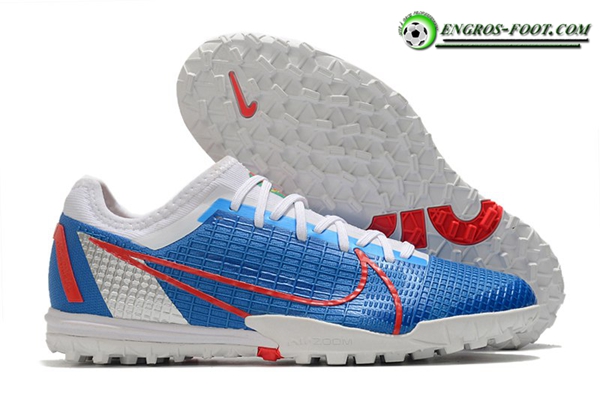 Nike Chaussures de Foot Zoom Vapor 14 Pro TF Bleu