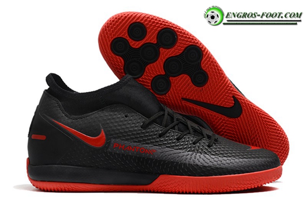 Nike Chaussures de Foot Phantom GT Academy Dynamic Fit IC Noir