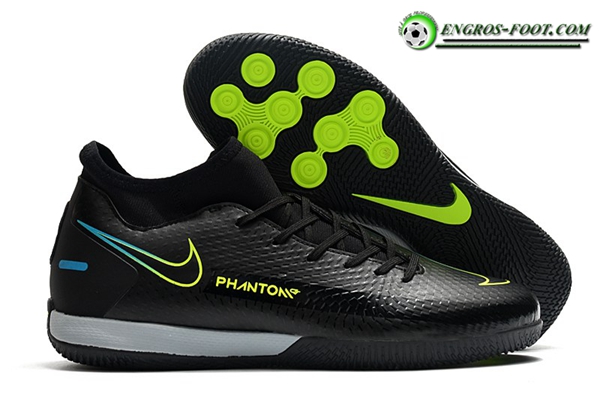 Nike Chaussures de Foot Phantom GT Academy Dynamic Fit IC Noir