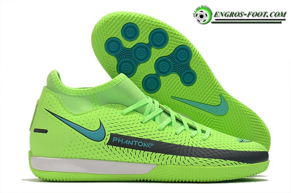 Nike Chaussures de Foot Phantom GT Academy Dynamic Fit IC Vert