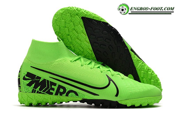 Nike Chaussures de Foot Mercurial Superfly 7 Elite MDS TF Vert