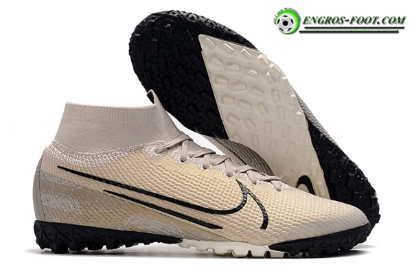 Nike Chaussures de Foot Mercurial Superfly 7 Elite MDS TF Brune