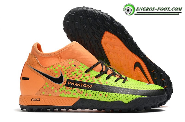 Nike Chaussures de Foot Phantom GT Academy Dynamic Fit TF Orange