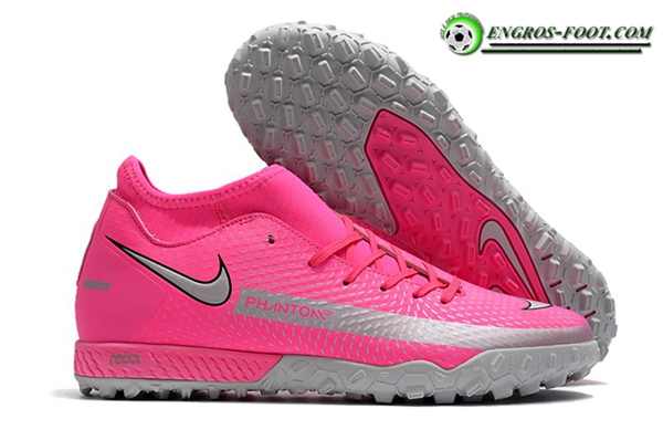 Nike Chaussures de Foot Phantom GT Academy Dynamic Fit TF Rose