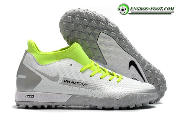 Nike Chaussures de Foot Phantom GT Academy Dynamic Fit TF Blanc