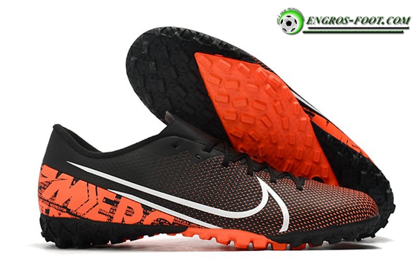 Nike Chaussures de Foot Mercurial Vapor 13 Academy TF Orange/Noir