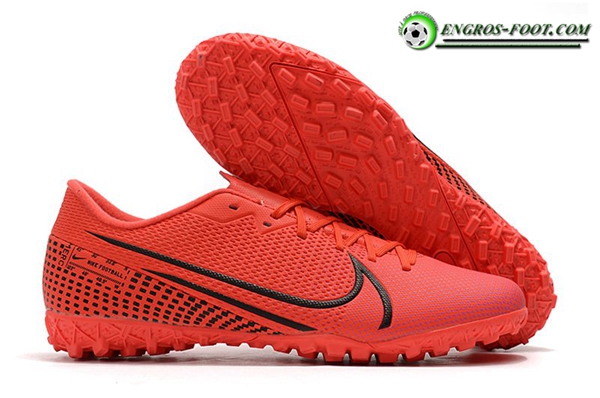 Nike Chaussures de Foot Mercurial Vapor 13 Academy TF Rouge