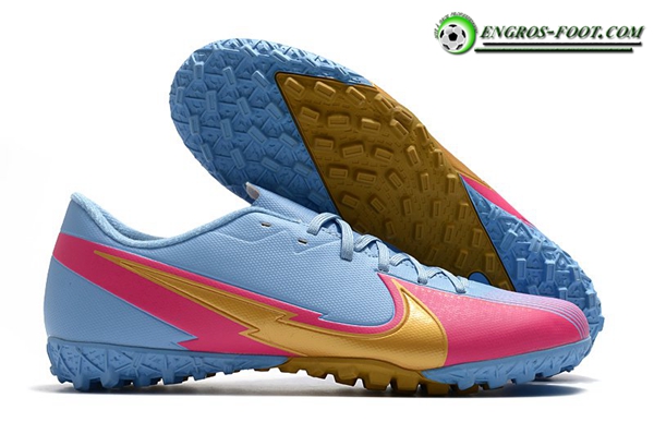 Nike Chaussures de Foot Mercurial Vapor 13 Academy TF Bleu/Rose