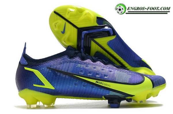 Nike Chaussures de Foot Mercurial Vapor XIV Elite FG Bleu Marins