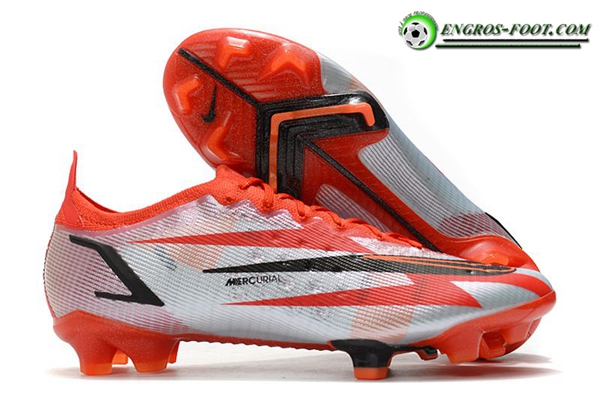 Nike Chaussures de Foot Vapor 14 Elite CR7 FG Rouge