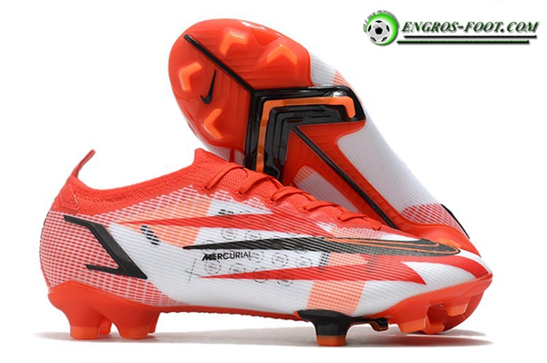 Nike Chaussures de Foot Vapor 14 Elite CR7 FG Rouge