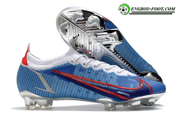 Nike Chaussures de Foot Vapor 14 Elite MDS FG Bleu