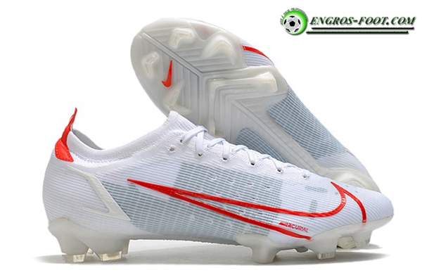 Nike Chaussures de Foot Vapor 14 Elite MDS FG Blanc