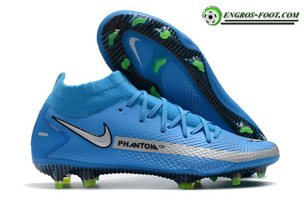 Nike Chaussures de Foot Phantom GT Elite Dynamic Fit FG Bleu