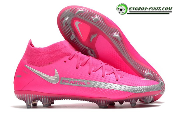 Nike Chaussures de Foot Phantom GT Elite Dynamic Fit FG Rose