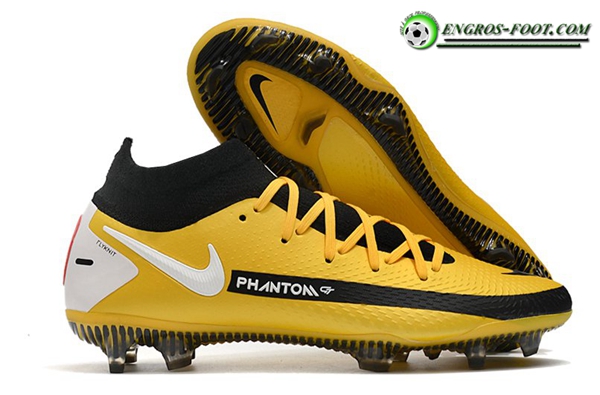 Nike Chaussures de Foot Phantom GT Elite Dynamic Fit FG Orange