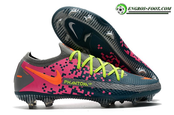 Nike Chaussures de Foot Phantom GT Elite FG Vert/Rose