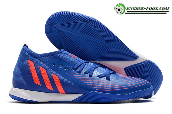 Adidas Chaussures de Foot Predator Edge.3 IC Bleu