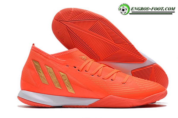 Adidas Chaussures de Foot Predator Edge.3 IC Orange