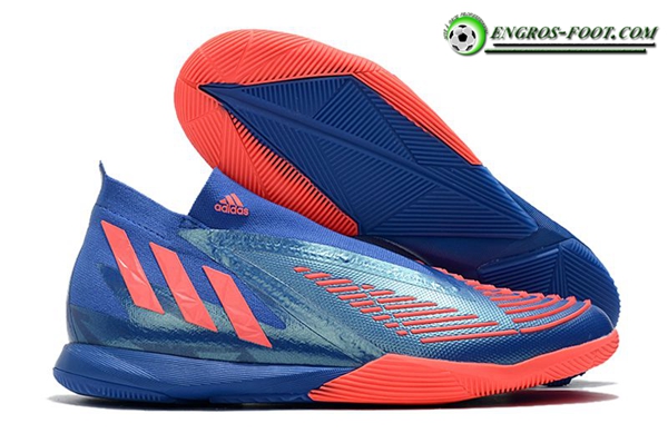 Adidas Chaussures de Foot Predator Edge1 IC Bleu