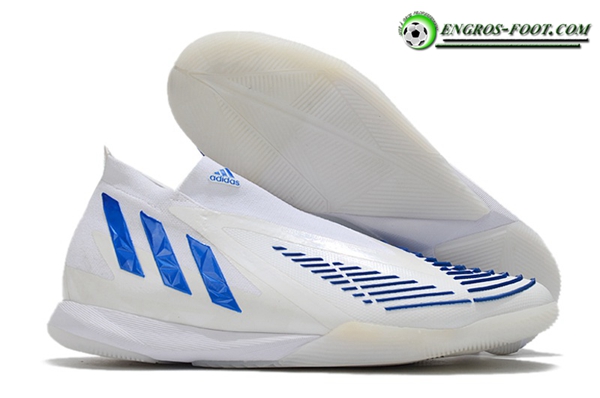 Adidas Chaussures de Foot Predator Edge1 IC Blanc