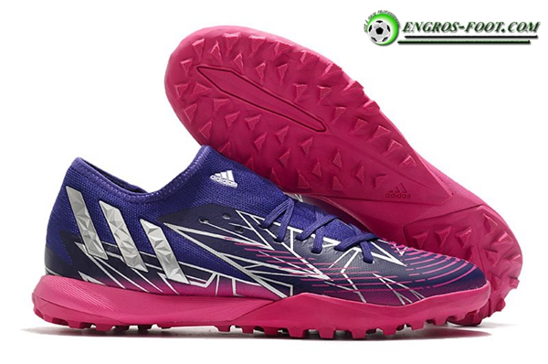 Adidas Chaussures de Foot Predator Edge.3 Low TF Pourpre