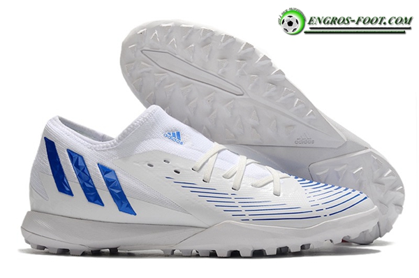 Adidas Chaussures de Foot Predator Edge.3 Low TF Blanc