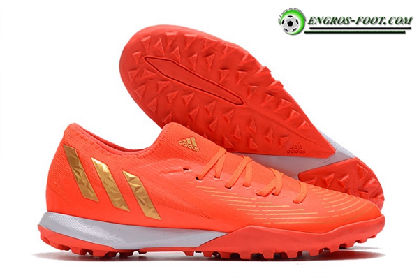 Adidas Chaussures de Foot Predator Edge.3 Low TF Orange