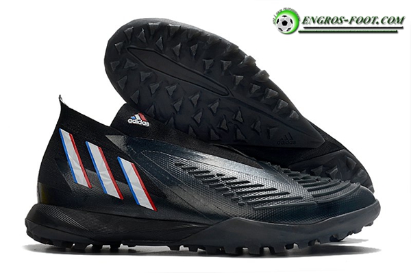 Adidas Chaussures de Foot Predator Edge1 TF Noir