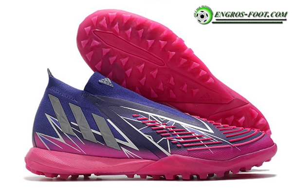 Adidas Chaussures de Foot Predator Edge1 TF Pourpre