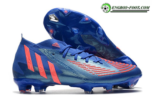 Adidas Chaussures de Foot Predator Edge.1 FG Bleu